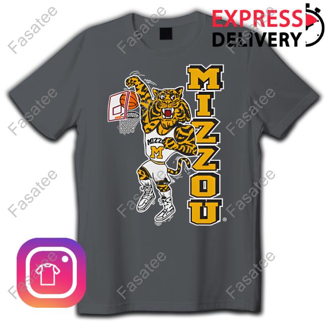 Mizzou Missouri Dunking Tiger Hoodie 19Nine Missouri Dunking Tiger Sweatshirt