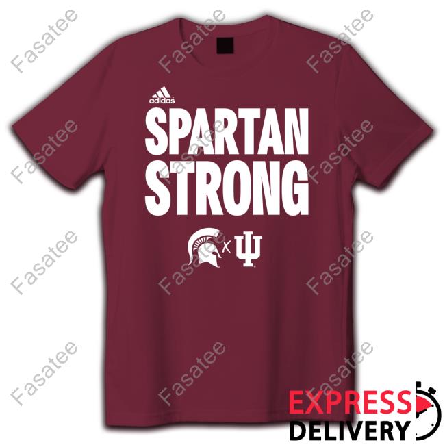 IndianaMBB Spartan Strong Michigan State Vs Indiana Basketball Long Sleeve Tee Shirt MSU