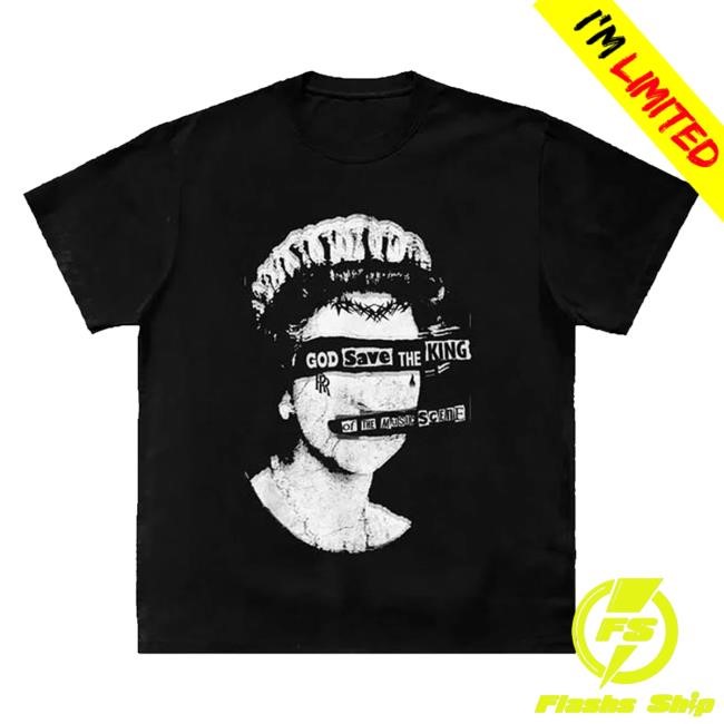 Falling In Reverse Official Merch God Save The King Shirt