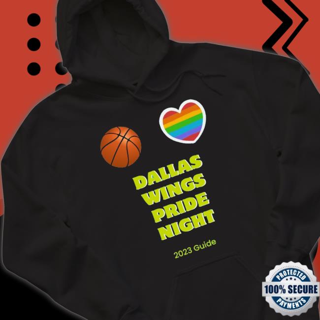 Dallas Wings Pride Night 2023 Guide Shirt
