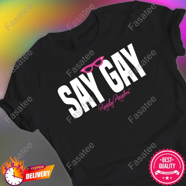 Randy Rainbow Say Gay Randy Rainbow Sweatshirt