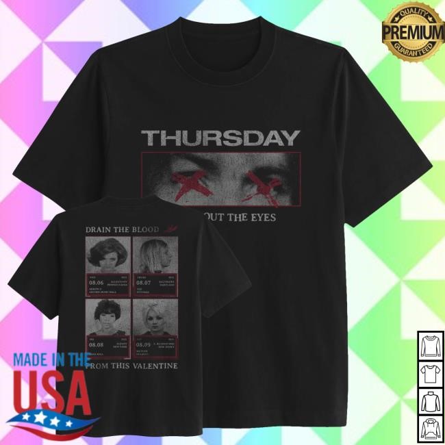 Thursday Merch Shop Store Cross Out The Eyes Classic Shirt