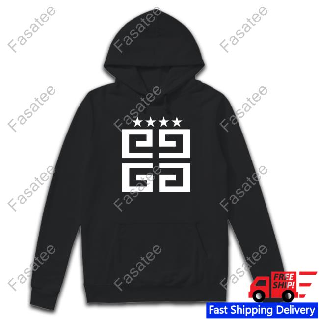 Official Dawn Staley Wearing 4G Stars Givenchy Tee Shirt