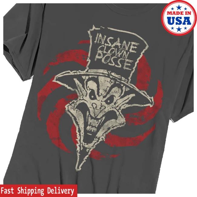 Insane Clown Posse Store Merch Ringmaster Spiral Crewneck Sweatshirt