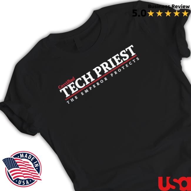 Official Certified Tech Priest T-Shirt