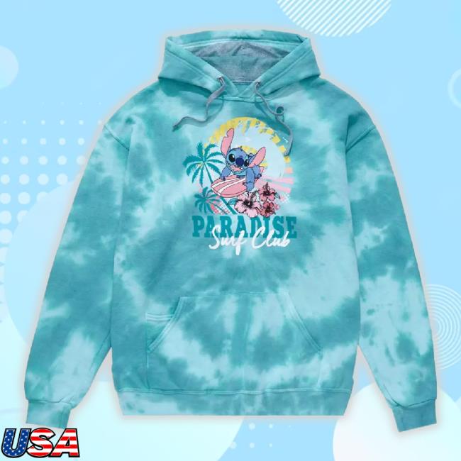 Trending Disney Lilo & Stitch Paradise Surf Club Tie-Dye Sweater - Boxlunch Exclusive