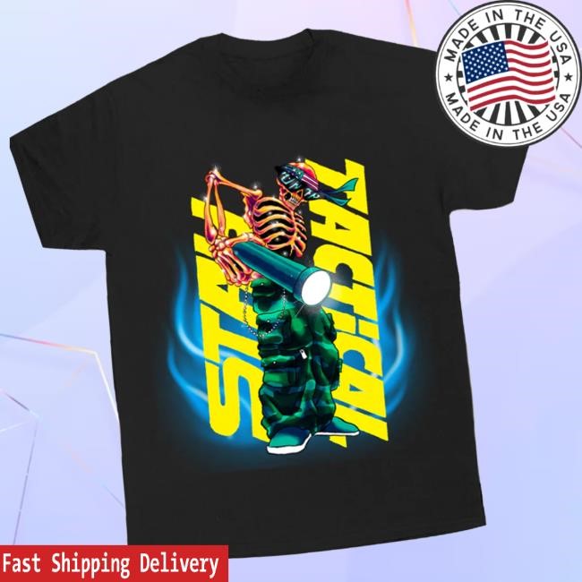 Original Danny Gonzalez Us Store Stay Tactical Black Tee