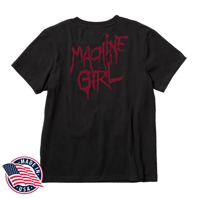 Machin3gir1 Merch Machine Girl Mg Ultra Kid Zip Up Hooded Sweatshirt