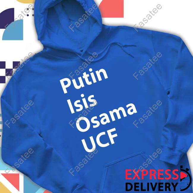 Putin Isis Osama Ucf Hooded Sweatshirt