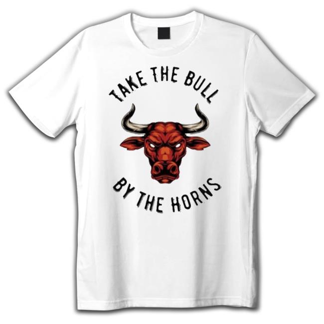 Take The Bull By The Horns Red Bull Head Hoodie Sweatshirt