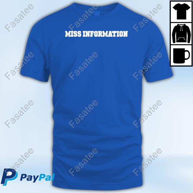 Natalie Winters Wearing Miss Information Hoodie