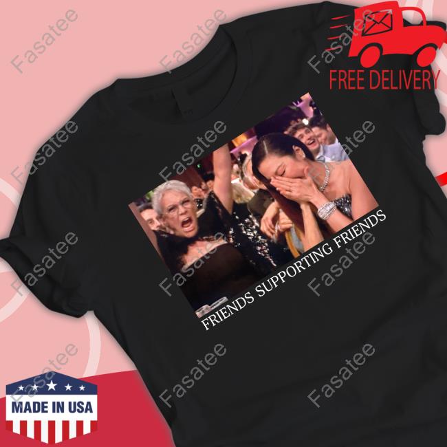 Jamie Lee Curtis Friends Supporting Friends Hoodie Sweatshirt