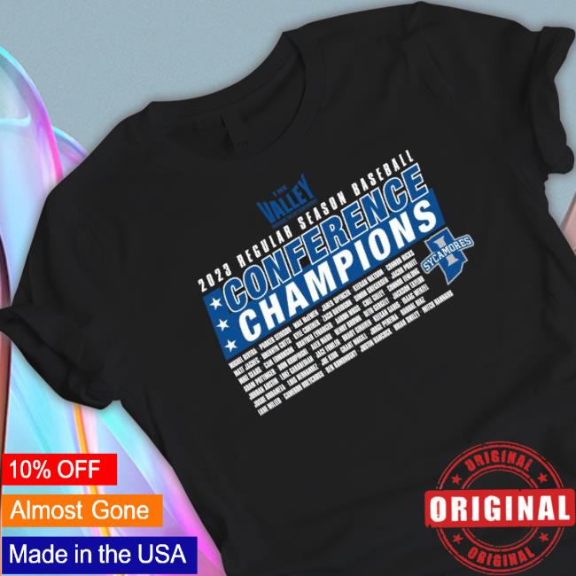 Indiana State 2023 Mvc Baseball Regular Season Conference Champions shirt