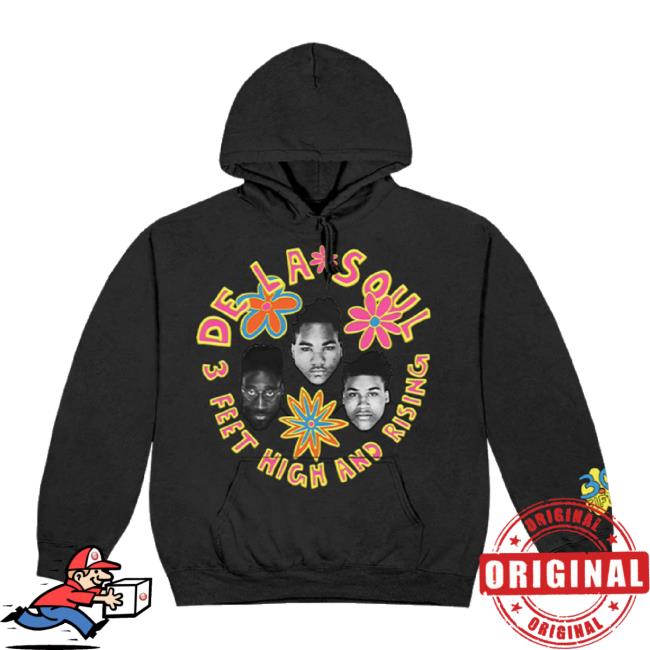 Original 3 Feet High And Rising Black Long Sleeve T Shirt We Are De La Soul Store