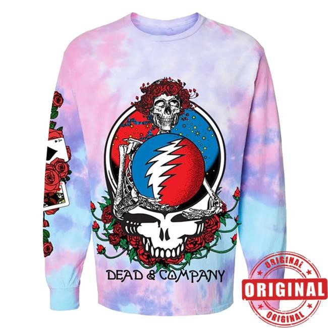 Dead & Company Merch Dead Forever Tie Dye Shirt