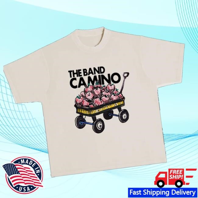 Official Camino Merch Store The Apple Wagon Tee Shirt
