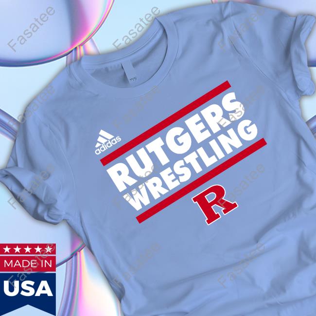 Jersey Jerry Wearing Rutgers Wrestling T Shirts