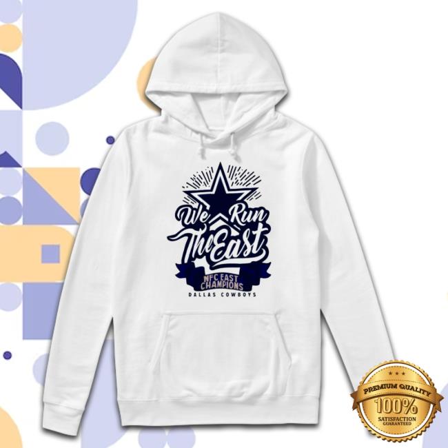 Original Dallas Cowboys Nfc Champions 2023 We Run The East Long Sleeve Tee