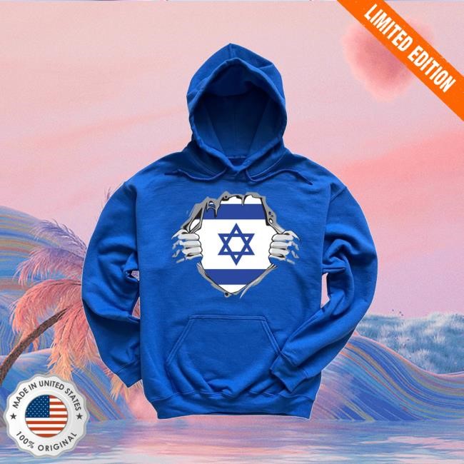 The Uri Merch Store Israeli Inside Crewneck Sweatshirt