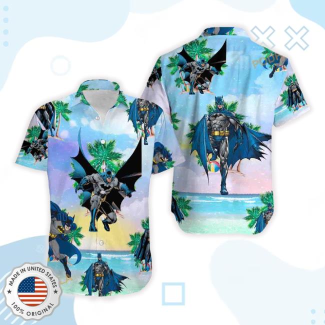 Batman Funny Hawaiian Shirt, Tropical Flower 3D Hawaii Tee – Bring Your Ideas, Thoughts And Imaginations Into Reality Today