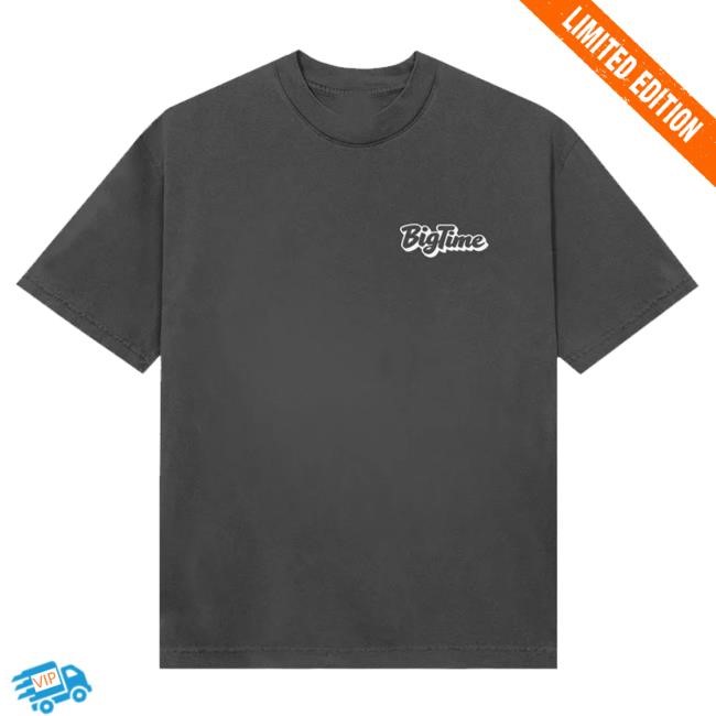 Official Bigtime Bigtime Merch Bigtime Logo Hooded Sweatshirt
