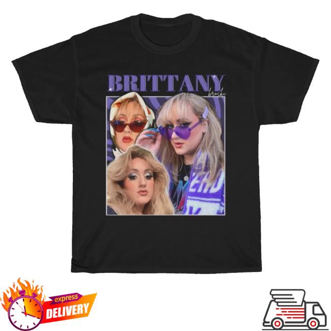 Brittany Broski 90'S Vintage Hoodied Sweatshirt