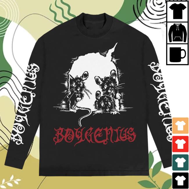 Official Boygenius Store Merch Shop Boy Genius Mice Long Sleeve Tees Xboygeniusx