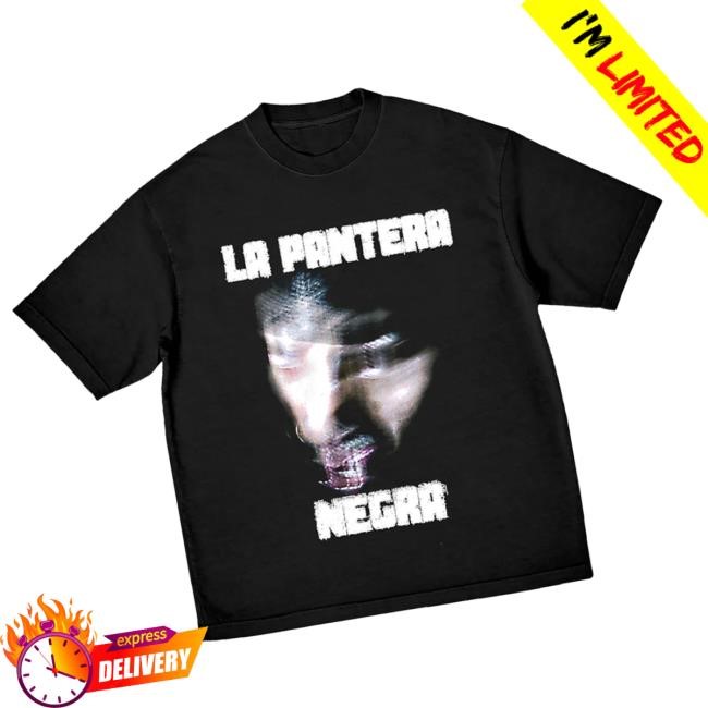 Trending Myke Towers Merch Store La Pantera Negra Blur Tee