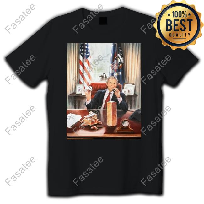 Conspiracy Prints Bush 911 Canvas T Shirt