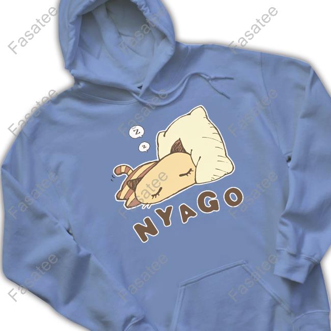Sanrio Merch Nyago Hooded Sweatshirt Sanrio Merch Nyago Sweatshirt