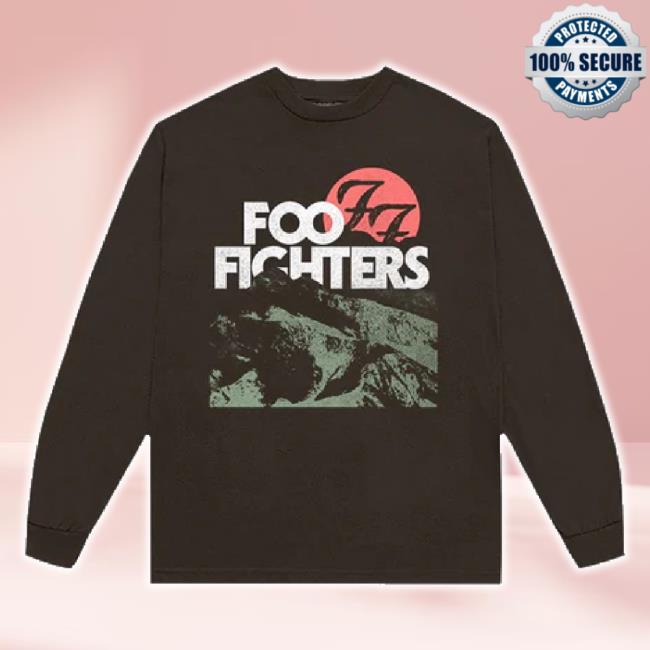 Original Foo Fighters Merch Store Foo Fighters Hoodie - Brown Foofighters Shop