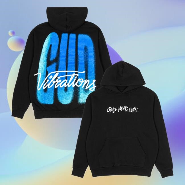 Slander Official Merch Gud Vibes Only Zip Up Hoodie