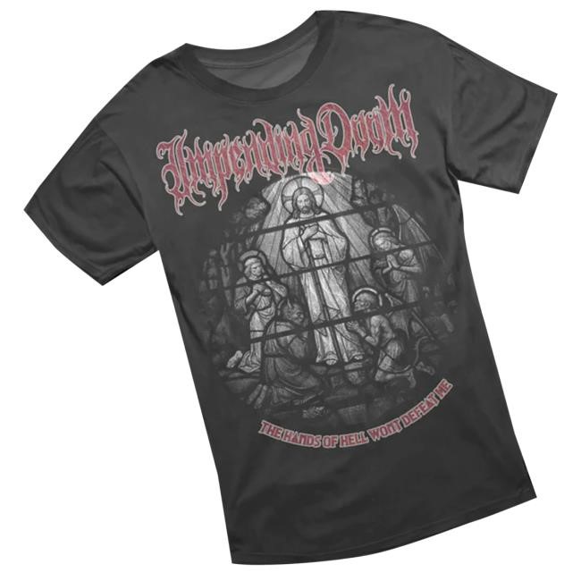 Impending Doom Merch Hands Of Hell T-Shirt, Hoodie, Tank Top, Sweater And Long Sleeve T-Shirt