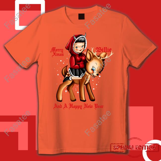 Billie Eilish Store Merry Xmas And A Happy New Year Shirt