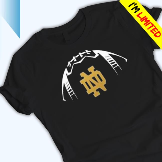 Official Notre Dame Fighting Irish Fanatics Branded Playmaker Football Personalized Name shirt