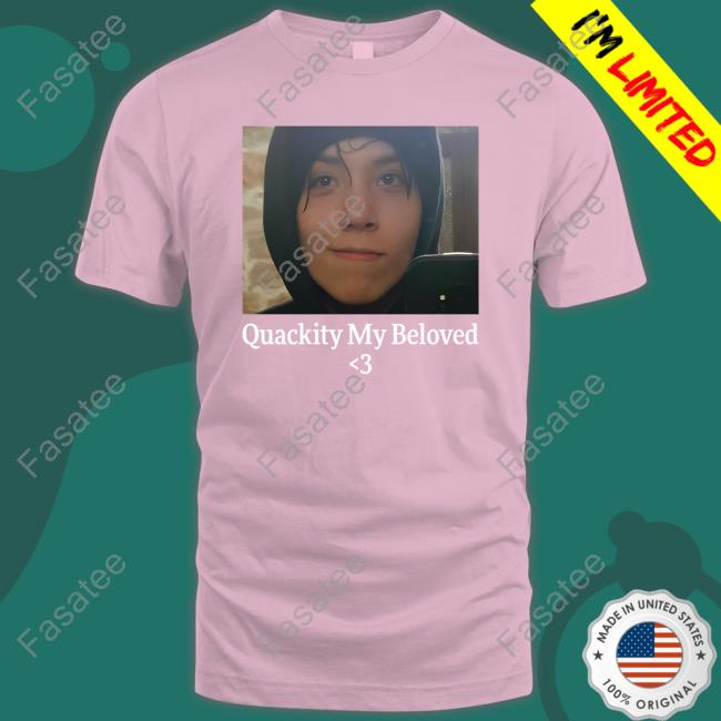 Karl Wearing His Quackity Shirt Quackity My Beloved Shirts