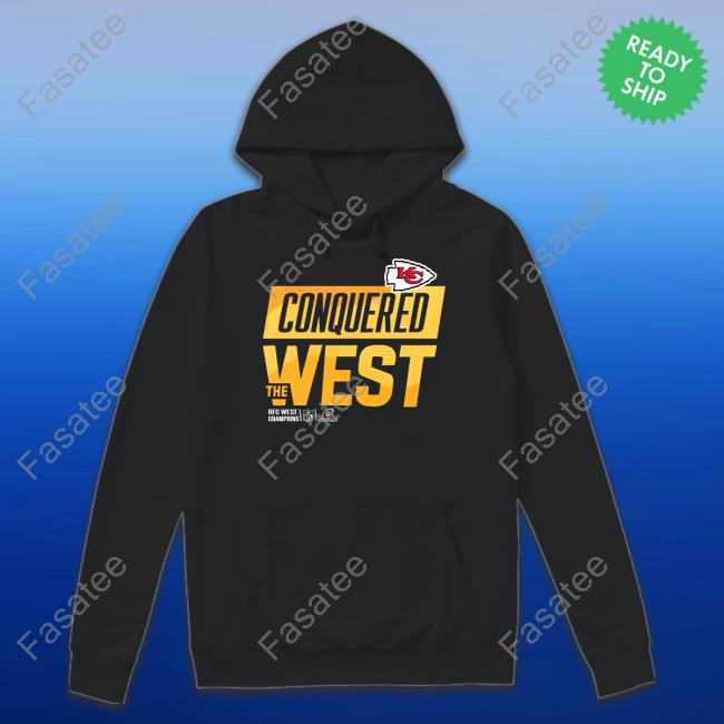Conquered West Shirt Kansas City Chiefs 2022 Conquered West Tees