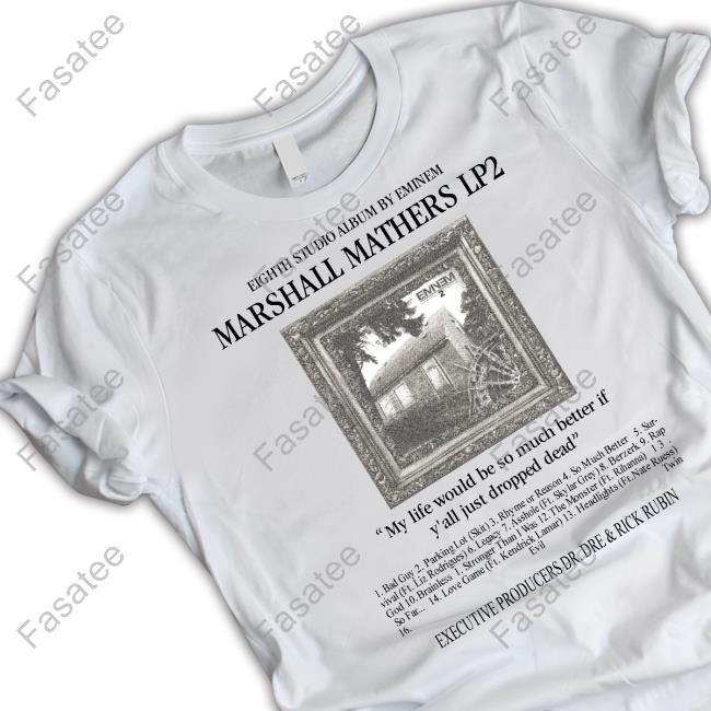 Eminem Mmlp2 Album Shirt