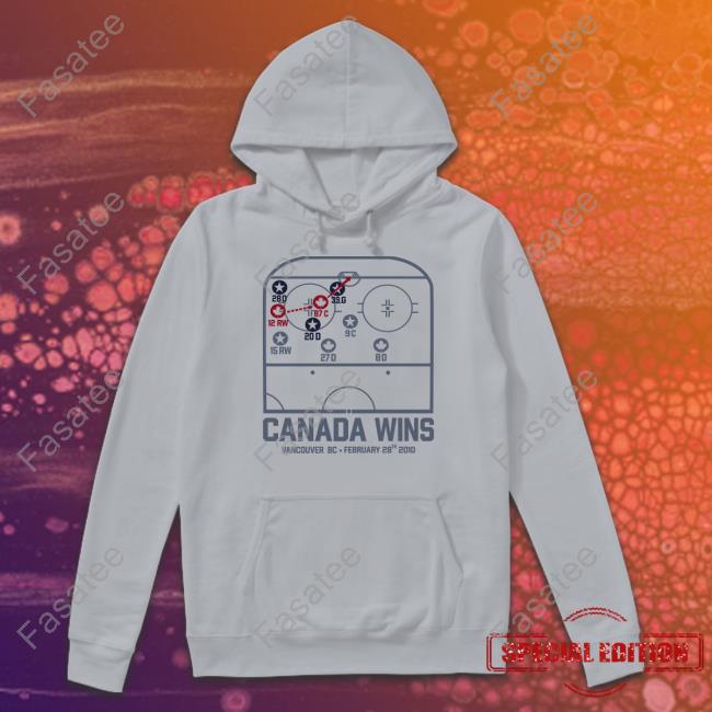 Roots Canada Wins Vancouver Bc February 28Th 2010 Hockey Shirt Roots Canada Wins Vancouver Bc February 28Th 2010 Hockey Shirt, Hoodie, Sweatshirt, Tank Top And Long Sleeve Tee