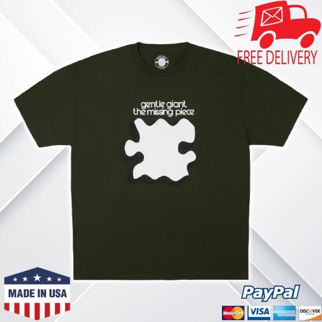 Original The Missing Piece Short t-shirt, hoodie, tank top, sweater and long sleeve t-shirt Gentle Giantband Shop Merch Store