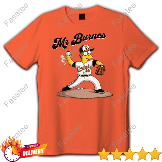 Baltimore Orioles Mr Burnes Hooded Sweatshirt