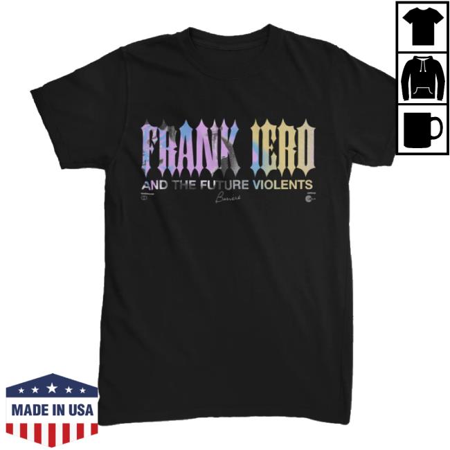 Original Usa.24Hundred Merch Store Frank Iero Barriers Logo Sweaters Usa 24Hundred Shop