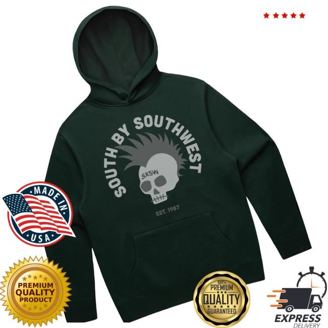Official Sxsw Merch Skull Pullover T-Shirt, Hoodie, Tank Top, Sweater And Long Sleeve T-Shirt