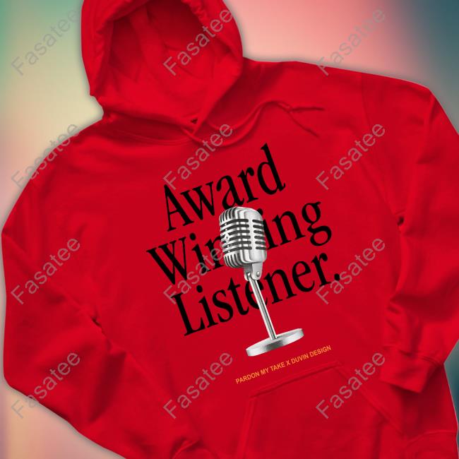 Big Cat Award Winning Listener Pardon My Take X Duvin Design Tee