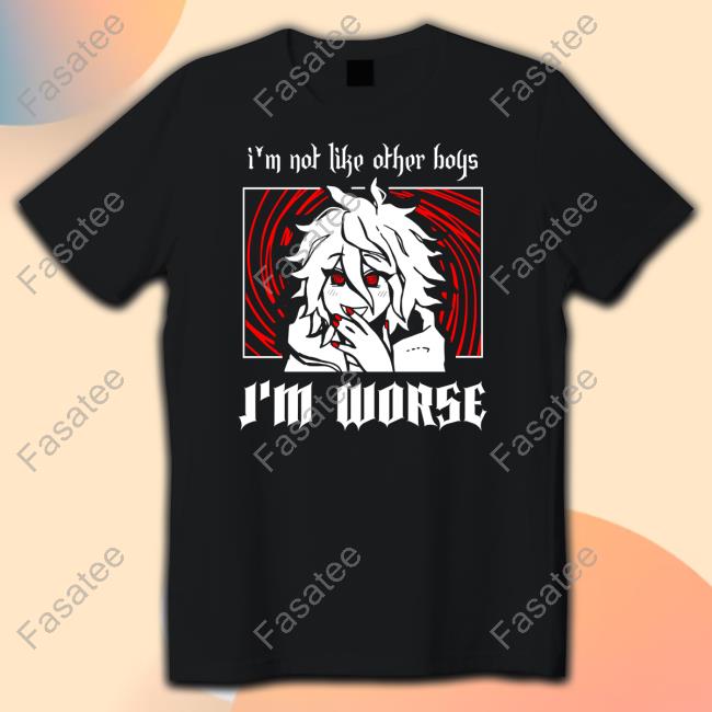 Lobotomy Bf I'm Not Like Other Boys I'm Worse Long Sleeve T Shirt