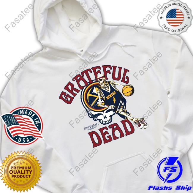 Michael Malone Taking Grateful Dead Denver Nuggets Skull Skeleton T-Shirt
