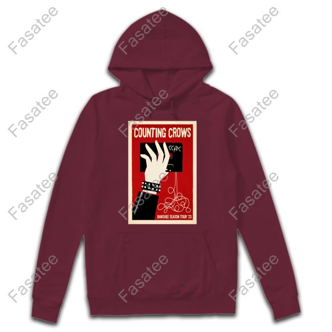 Official Counting Crows Banshee Season Tour 2023 Hoodie Counting Crows Banshee Season Tour 2023 Shirts
