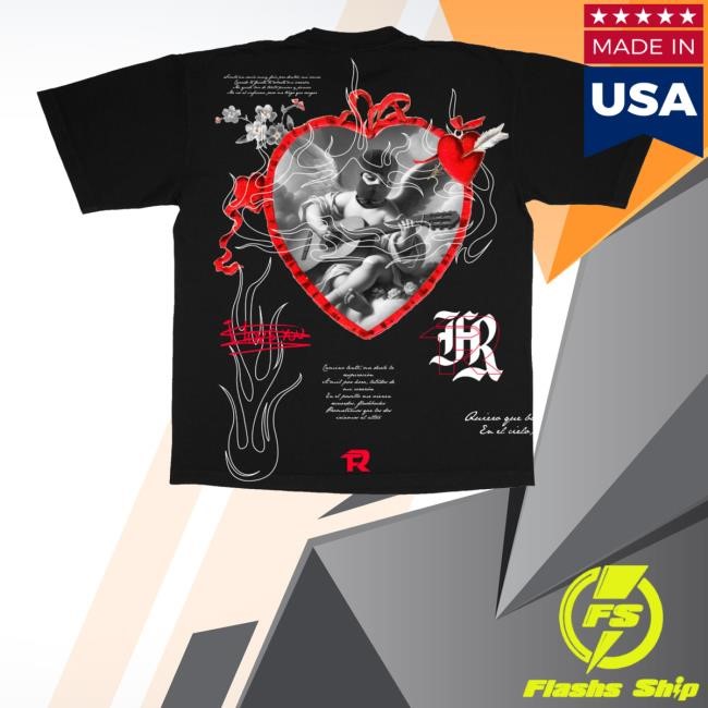 Fuerza Regida Merch Store Love Flames Crewneck Sweatshirt