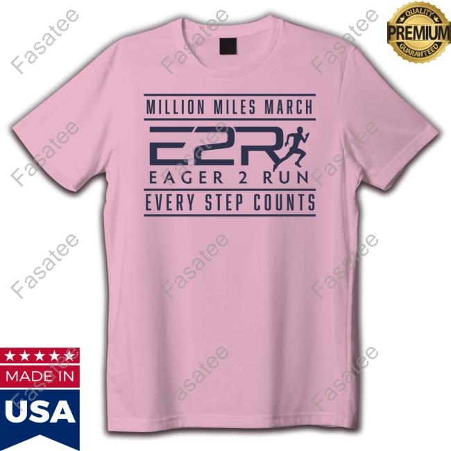 Million Miles March Eager 2 Run Every Step Counts Sweatshirt