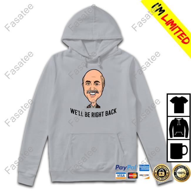 Adam Ray We'll Be Right Back Hooded Sweatshirt